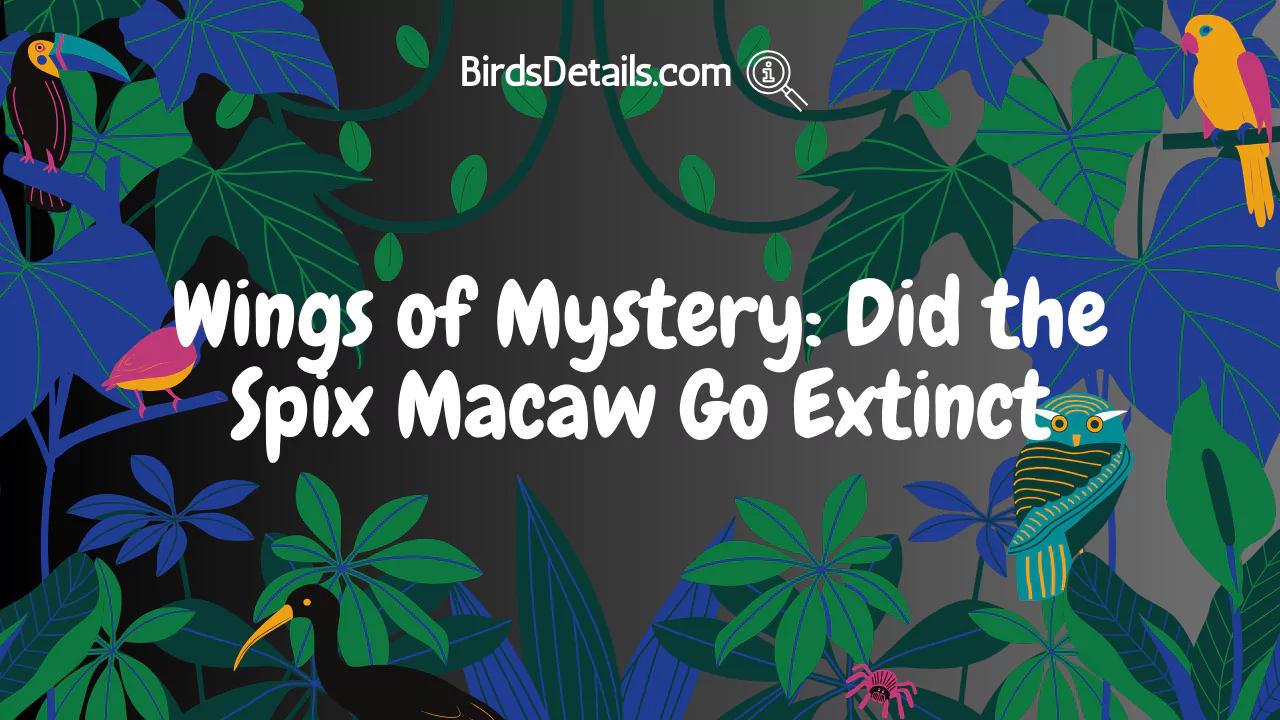 Did the Spix Macaw Go Extinct