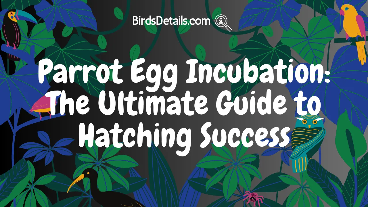 Parrot Egg Incubation