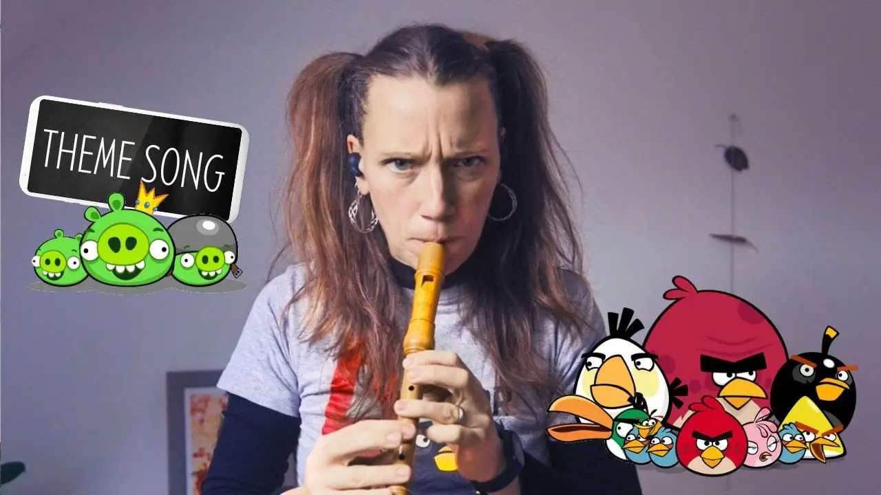 How to Play the Angry Birds Theme Song on Flute